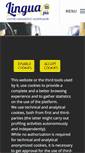 Mobile Screenshot of linguapiu.eu